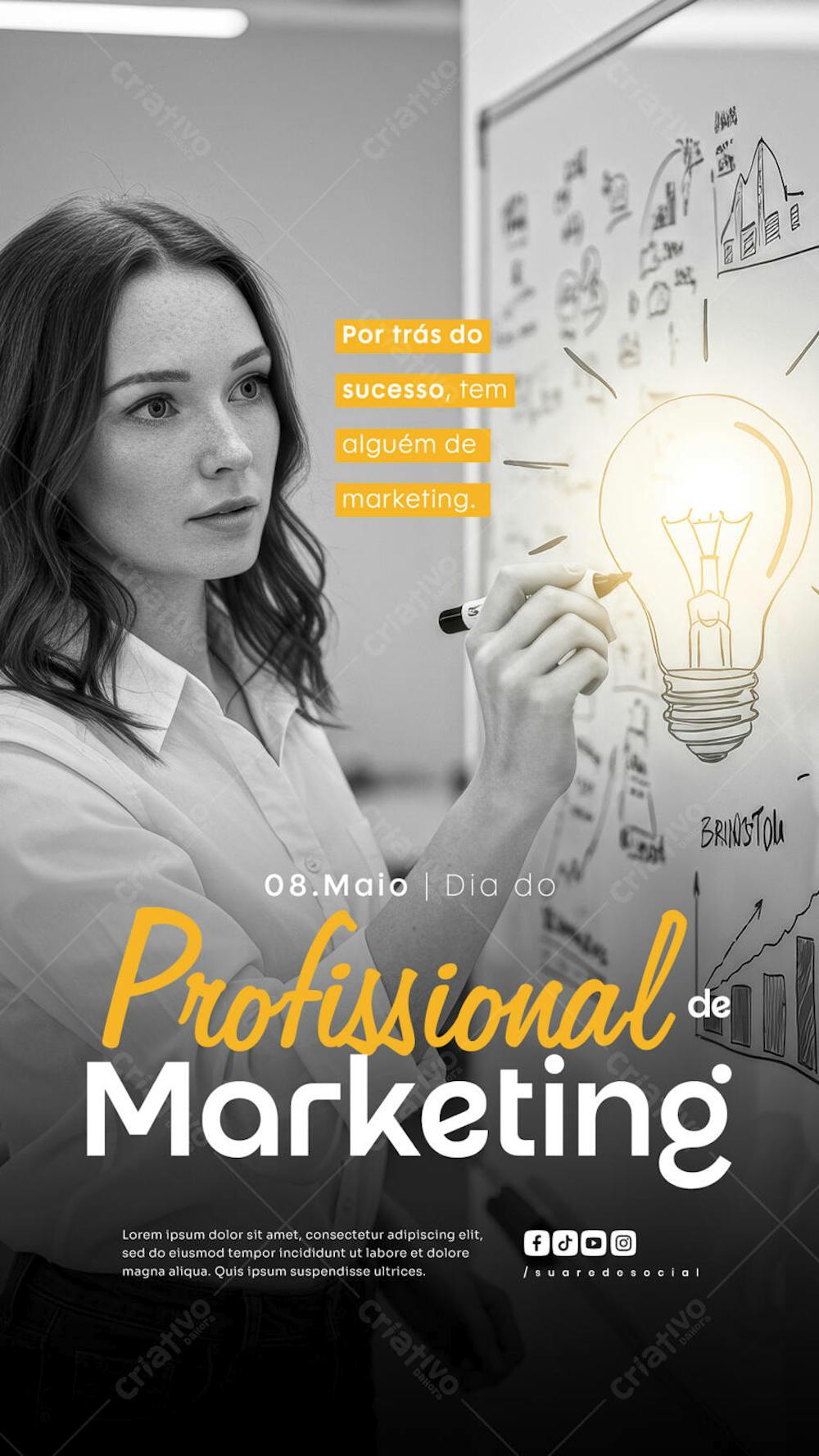 Dia do Profissional de Marketing 8 de Maio social media Story (4)