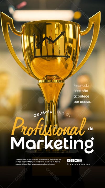 Dia do Profissional de Marketing 8 de Maio social media Story (5)