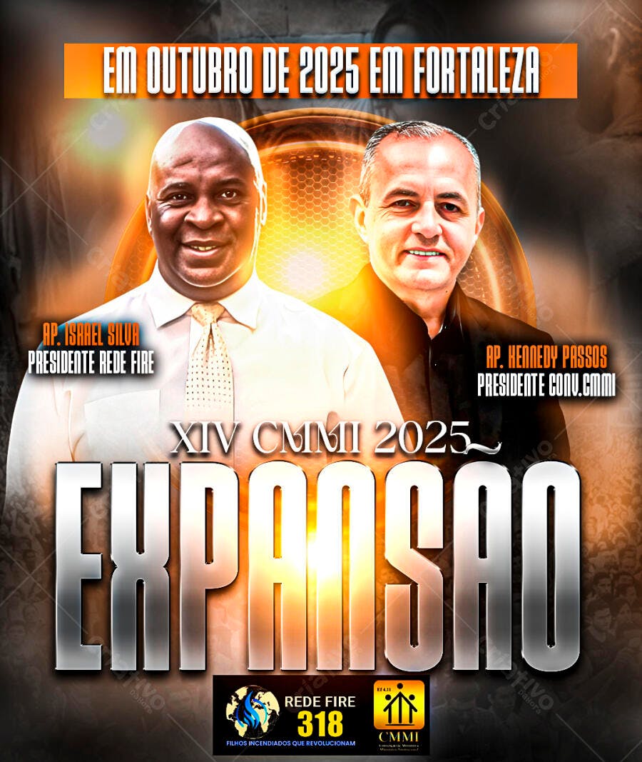 Flyer para Congresso CMMI Outubro 2025 PSD Editável