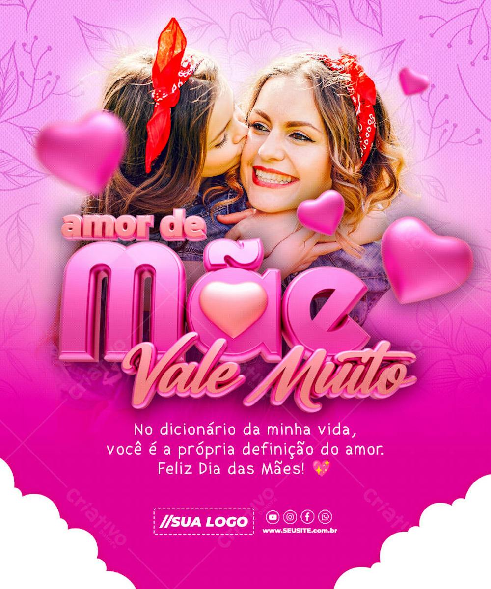 Dia das Mães Data Comemorativa Redes Sociais