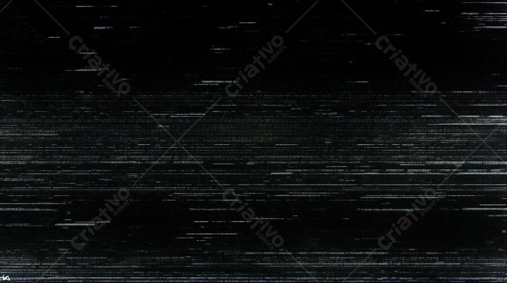 Efeito glitch overlay em alta qualidade