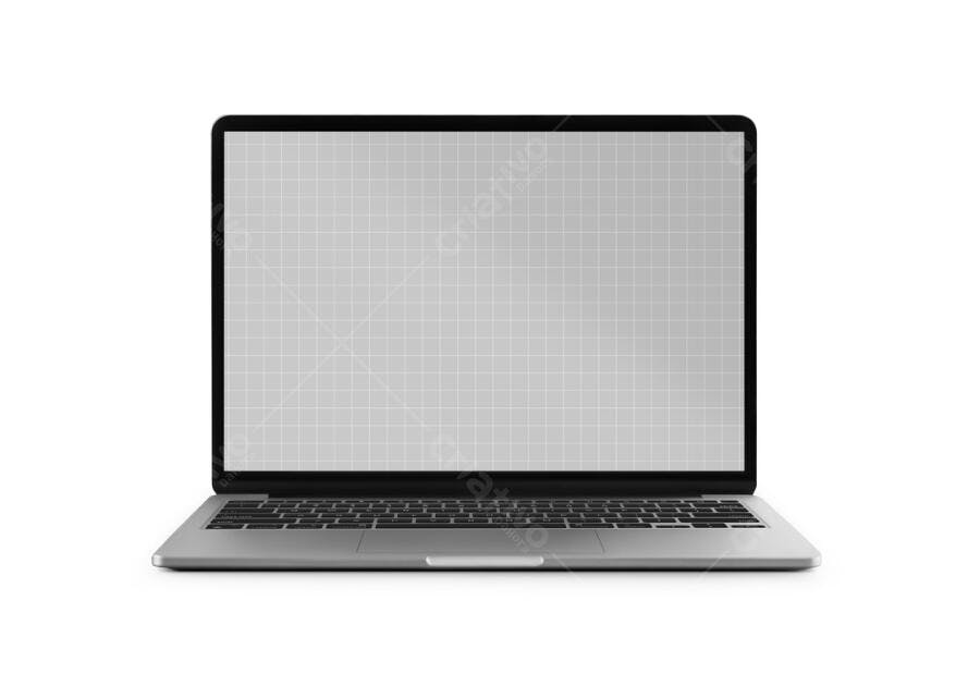 Mockup Notebook Moderno Cinza Prateado