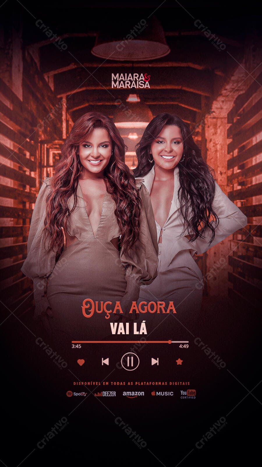 Flyer Musical Maiara & Maraisa PSD Editável