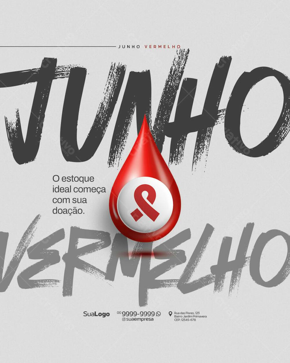 Social Media Junho Vermelho Doação de Sangue (3)