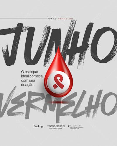Social Media Junho Vermelho Doação de Sangue (3)