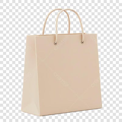SACOLA COMPRAS RENDER 3D DIA DO CONSUMIDOR