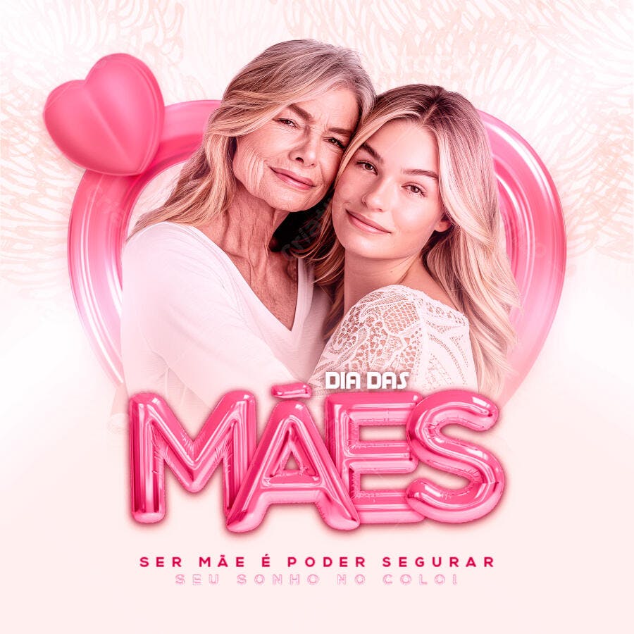 Flyer Dia das Mães PSD Editável