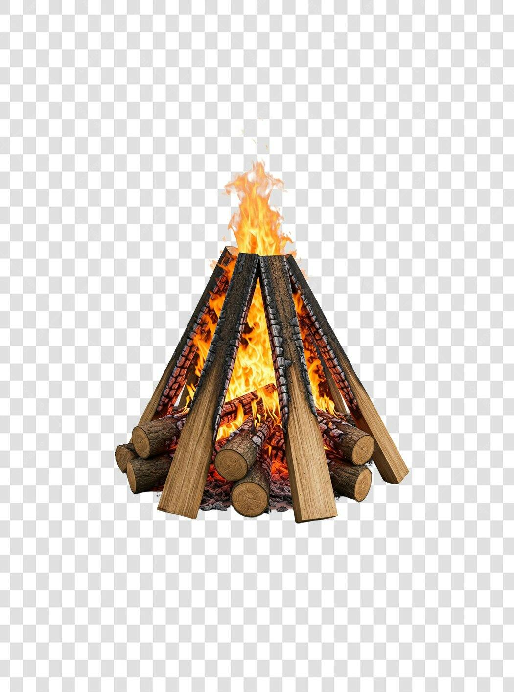 PNG Fogueira para Campfire Night com fundo transparente