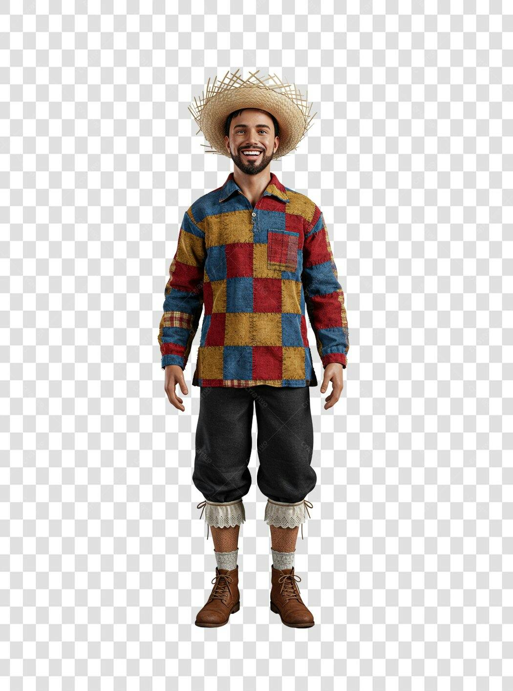 Ilustração Festa Junina PNG com fundo transparente