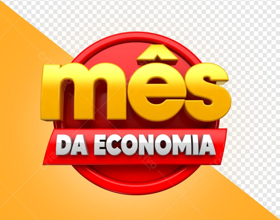 Logo Mês da Economia PSD Editável