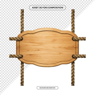 PLACA DE MADEIRA ELEMENTO 3D PARA COMPOSIÇÃO PNG SÃO JOÃO FESTA JUNINA SHOW EVENTO (220)
