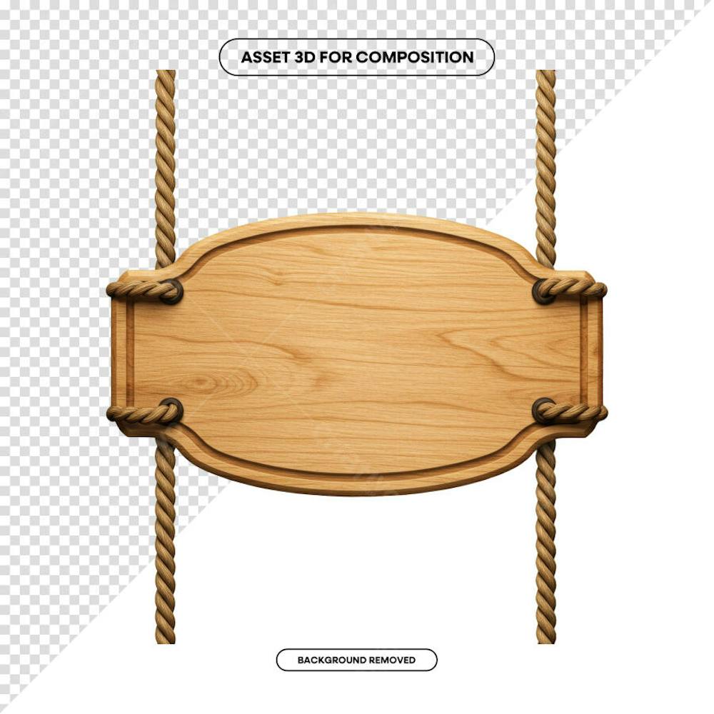 PLACA DE MADEIRA ELEMENTO 3D PARA COMPOSIÇÃO PNG SÃO JOÃO FESTA JUNINA SHOW EVENTO (161)