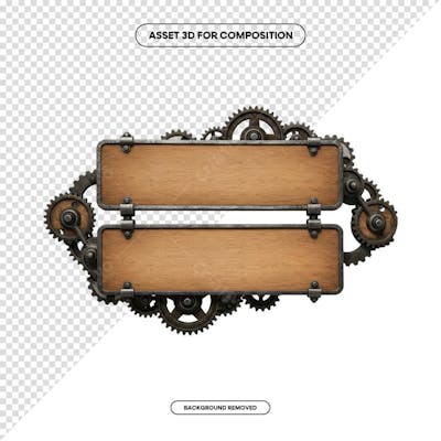 PLACA DE MADEIRA ELEMENTO 3D PARA COMPOSIÇÃO PNG SÃO JOÃO FESTA JUNINA SHOW EVENTO (236)