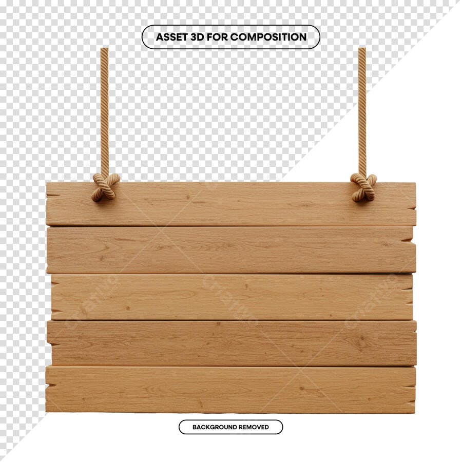 Placa de Madeira para Convites de Casamento PSD Editável