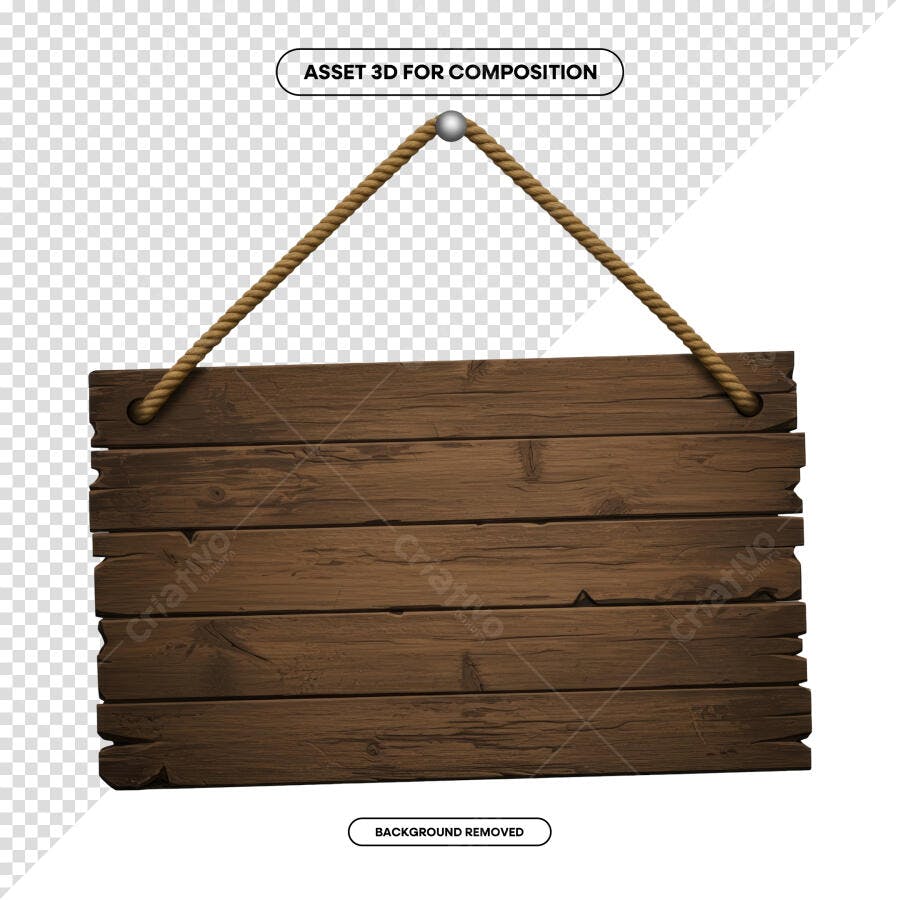 Placa de Madeira PSD Editável para Anúncios de Outono