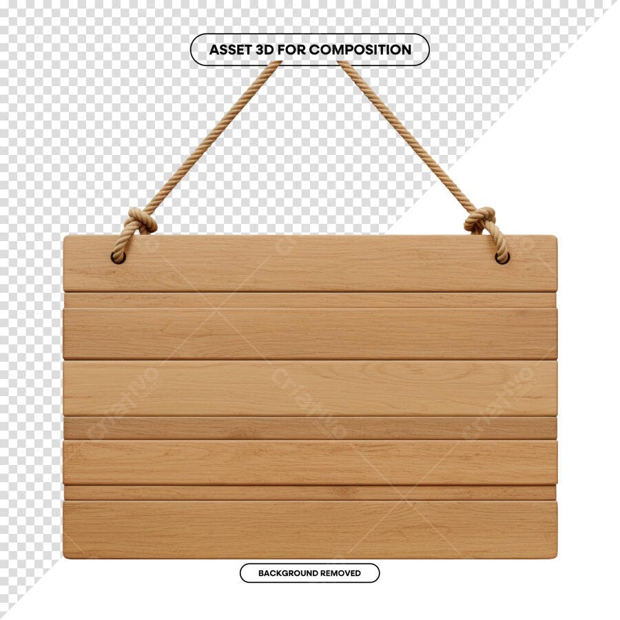 Placa de Madeira para Cardápio de Restaurante PSD Editável