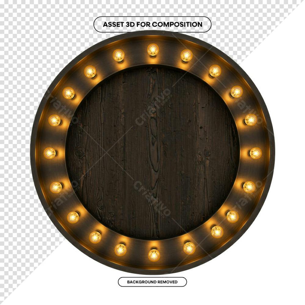 PLACA DE MADEIRA ELEMENTO 3D PARA COMPOSIÇÃO PNG SÃO JOÃO FESTA JUNINA SHOW EVENTO (194)
