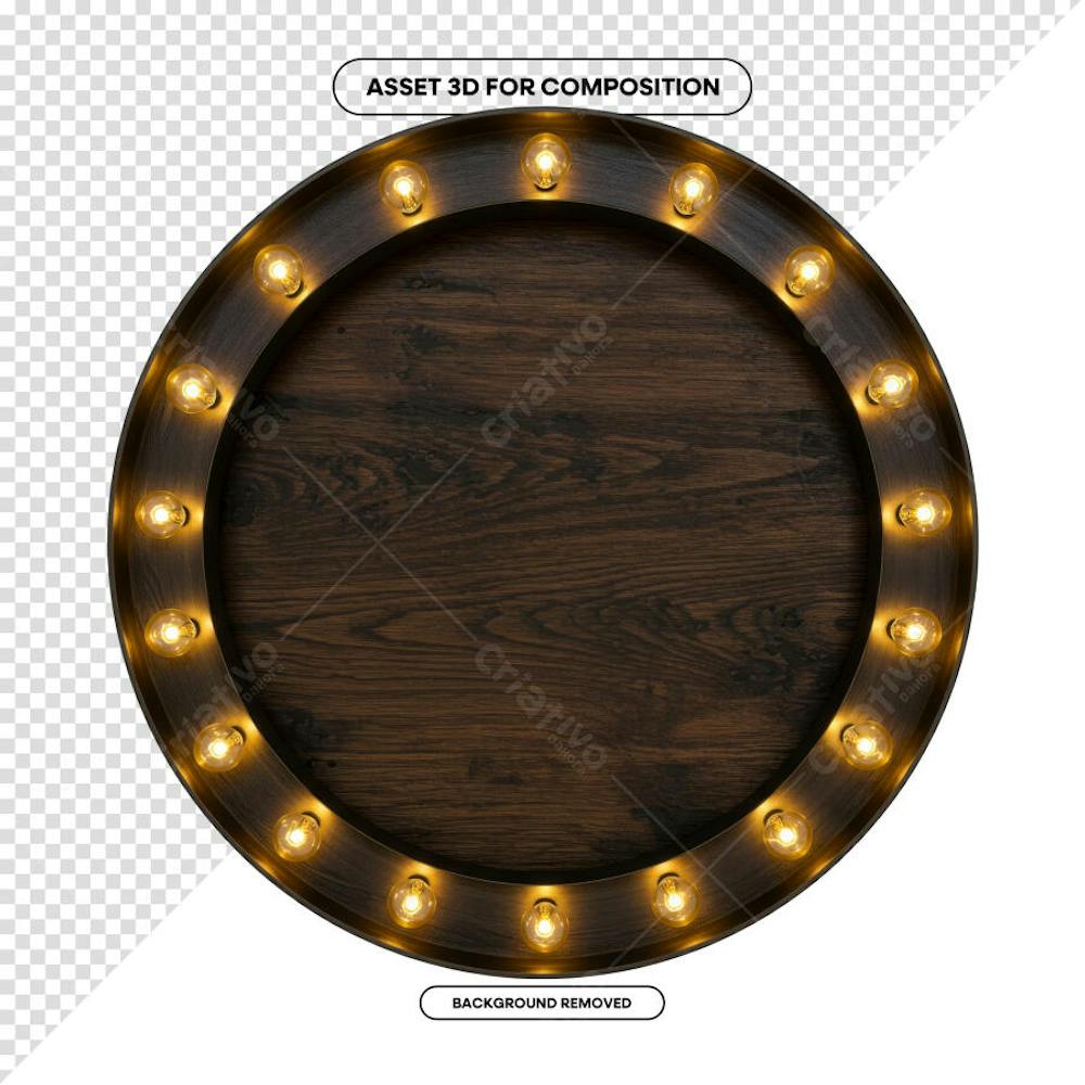 PLACA DE MADEIRA ELEMENTO 3D PARA COMPOSIÇÃO PNG SÃO JOÃO FESTA JUNINA SHOW EVENTO (196)