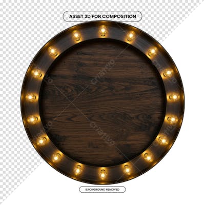 PLACA DE MADEIRA ELEMENTO 3D PARA COMPOSIÇÃO PNG SÃO JOÃO FESTA JUNINA SHOW EVENTO (196)