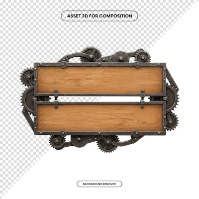 PLACA DE MADEIRA ELEMENTO 3D PARA COMPOSIÇÃO PNG SÃO JOÃO FESTA JUNINA SHOW EVENTO (234)