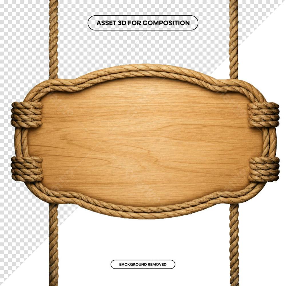 PLACA DE MADEIRA ELEMENTO 3D PARA COMPOSIÇÃO PNG SÃO JOÃO FESTA JUNINA SHOW EVENTO (187)