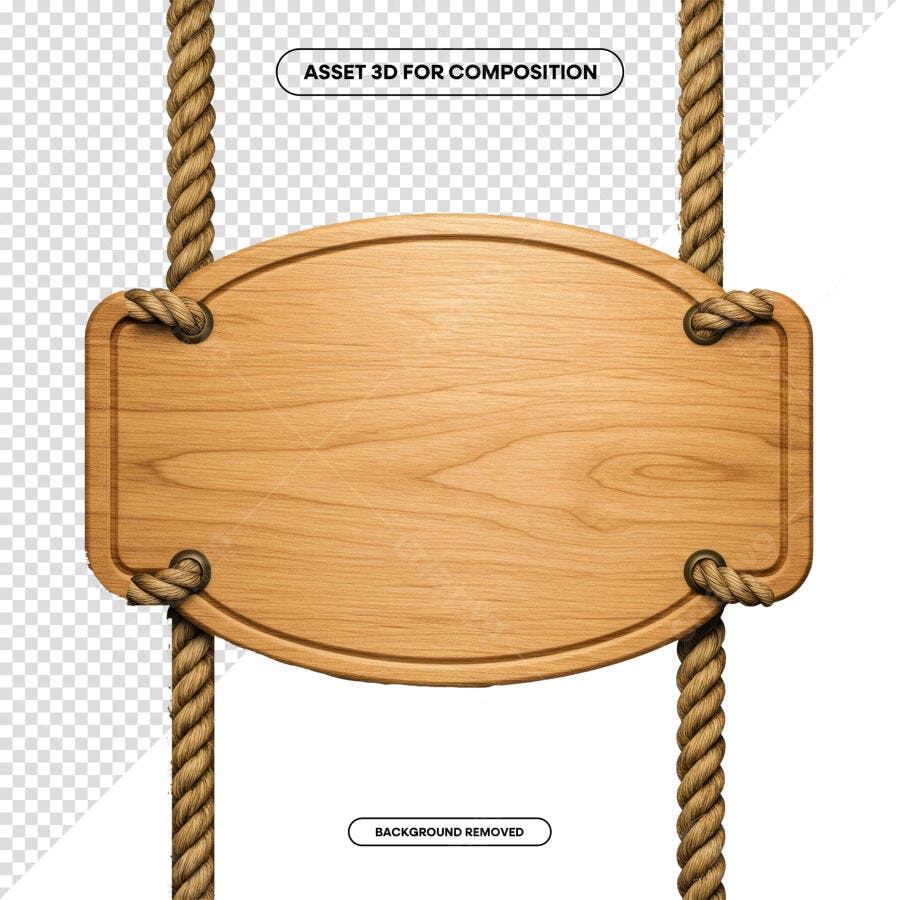 Placa de Madeira para Cardápio de Restaurante PSD Editável