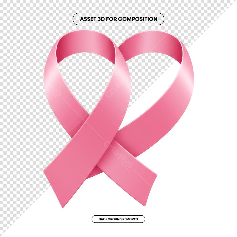 Imagem PSD para Outubro Rosa Editável
