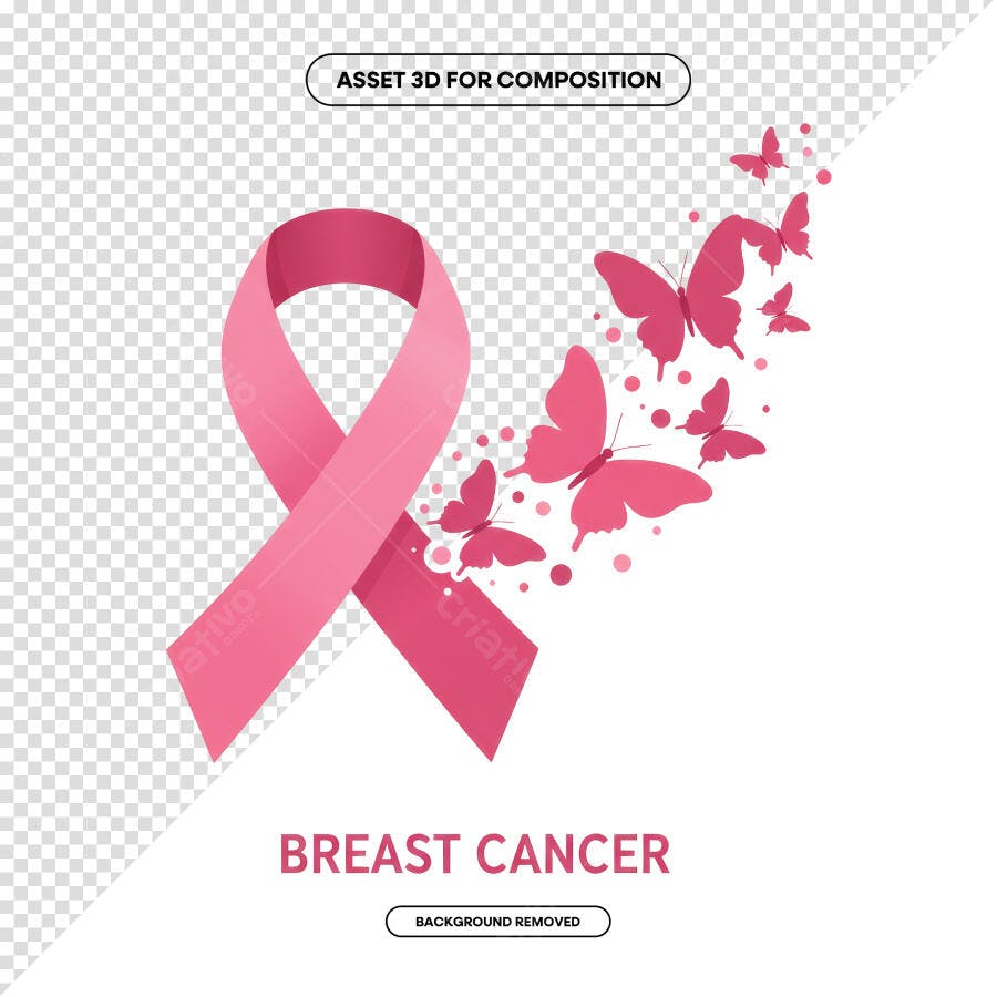 Banner Outubro Rosa PSD Editável