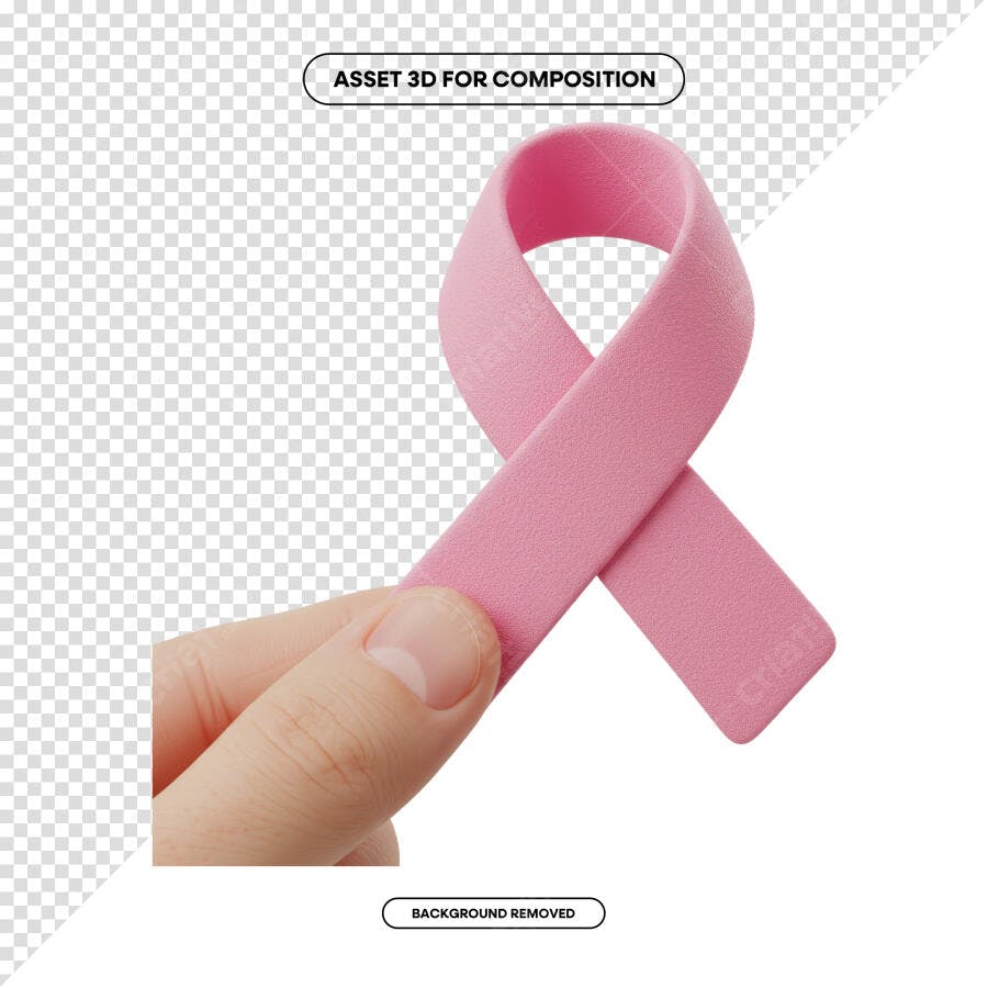 Imagem PSD para Outubro Rosa Editável