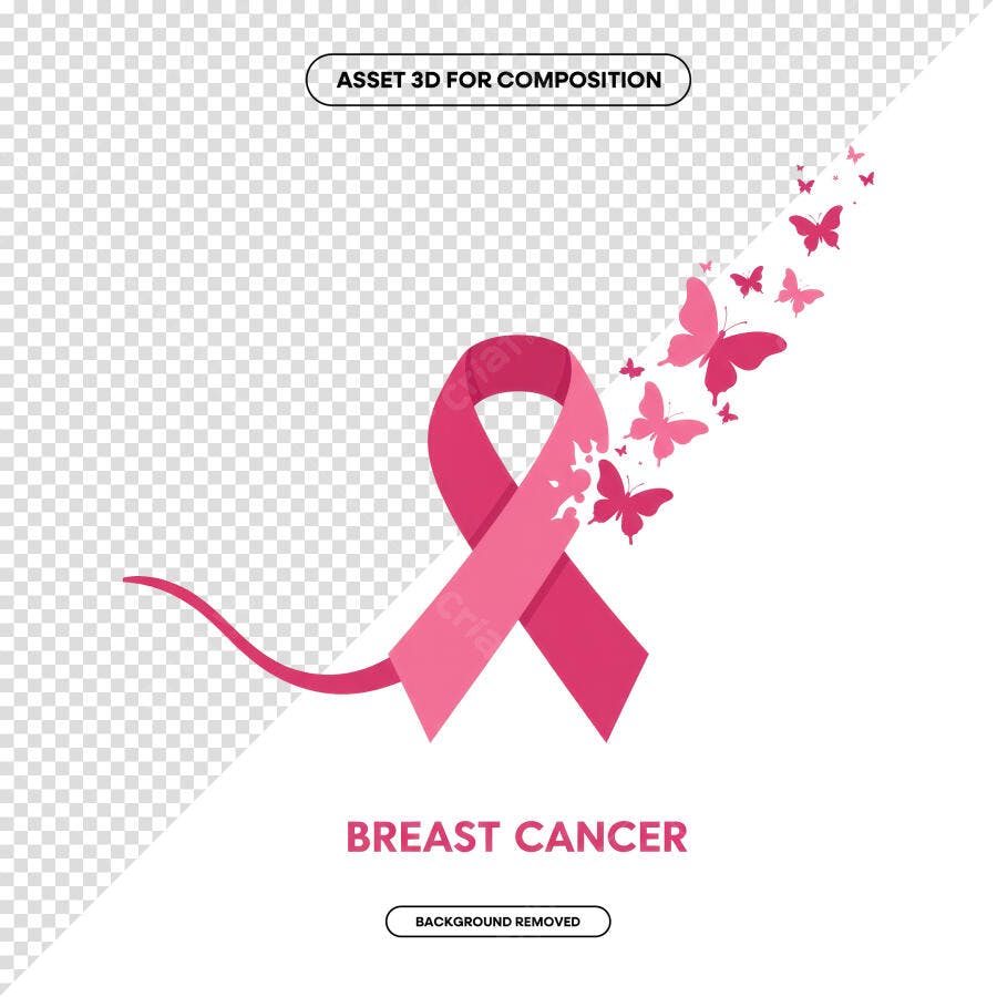 Banner Outubro Rosa PSD Editável