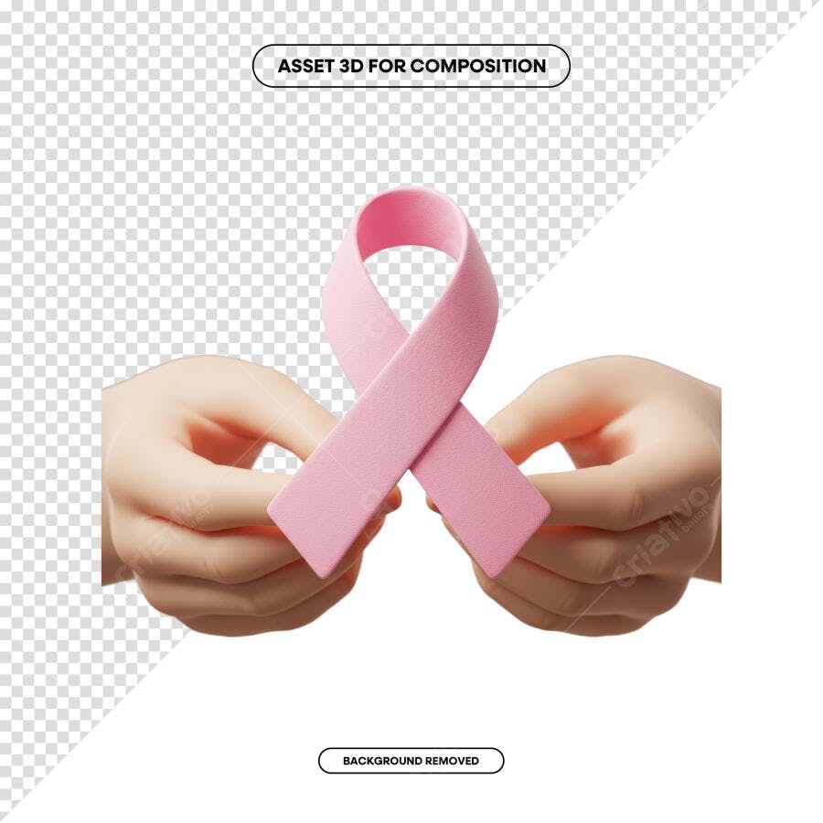 Imagem Outubro Rosa PSD Editável