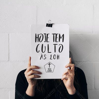 FLYER GOSPEL, CULTO, LOUVOR, ADORAÇÃO, JOVENS CRISTÃO, PSD (78)