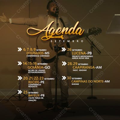 FLYER GOSPEL, CULTO, LOUVOR, ADORAÇÃO, JOVENS CRISTÃO, PSD (84)
