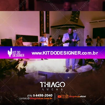 FLYER GOSPEL, CULTO, LOUVOR, ADORAÇÃO, JOVENS CRISTÃO, PSD (2)