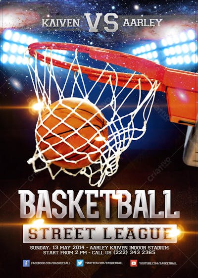 FLYER BASKETBALL, BASQUETE (20)