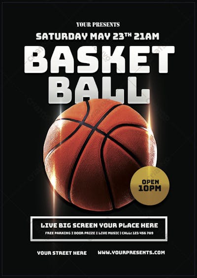 FLYER BASKETBALL, BASQUETE (12)