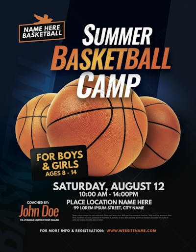 FLYER BASKETBALL, BASQUETE (15)