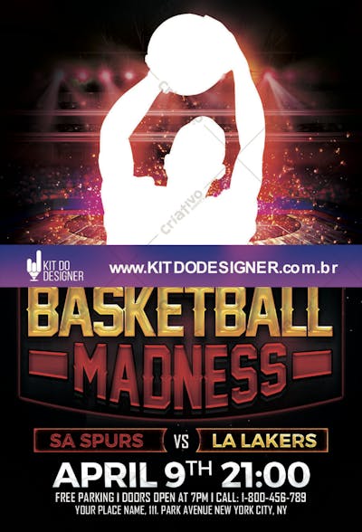 FLYER BASKETBALL, BASQUETE (5)