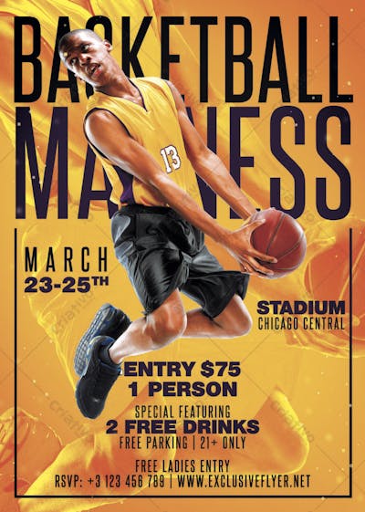 FLYER BASKETBALL, BASQUETE (10)