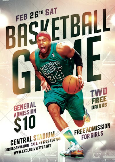 FLYER BASKETBALL, BASQUETE (11)