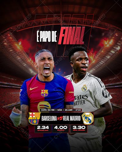 Jogo do Dia - Barcelona X Real Madrid