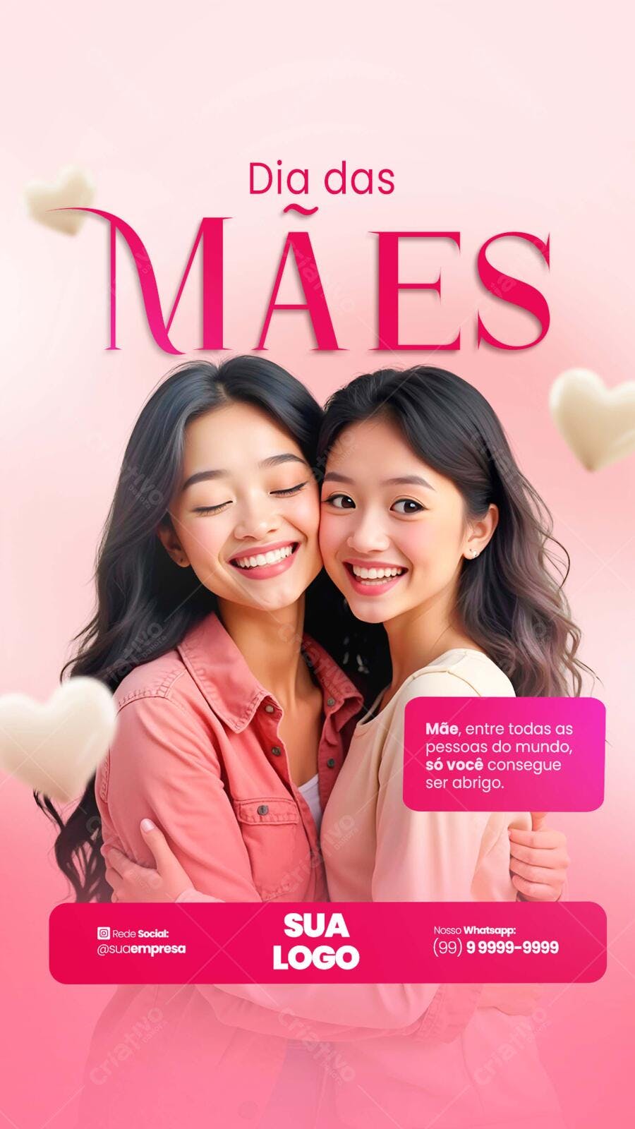 Flyer Dia das Mães PSD Editável