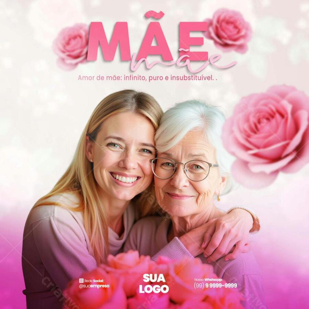 Dia das Mães Social Media PSD Editável (28)