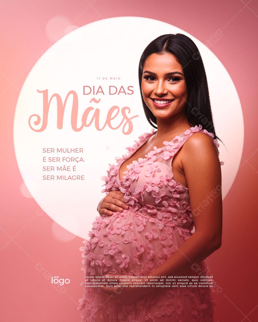 Flyer Dia das Mães PSD Editável