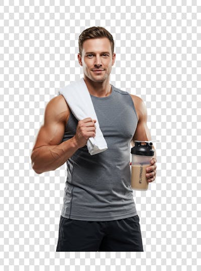 Pessoa com roupa de academia PNG TRANSPARENTE (1)