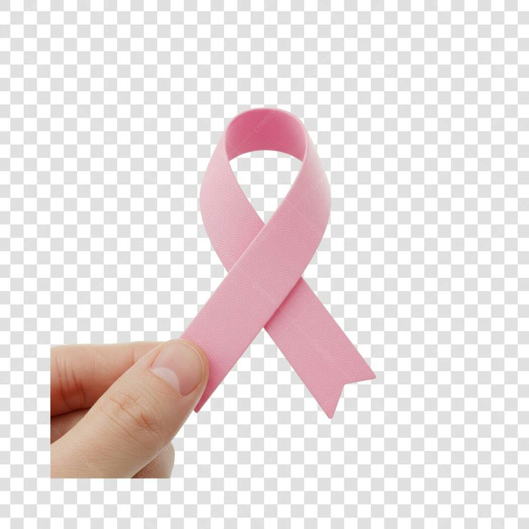 PNG Banner Outubro Rosa com fundo transparente
