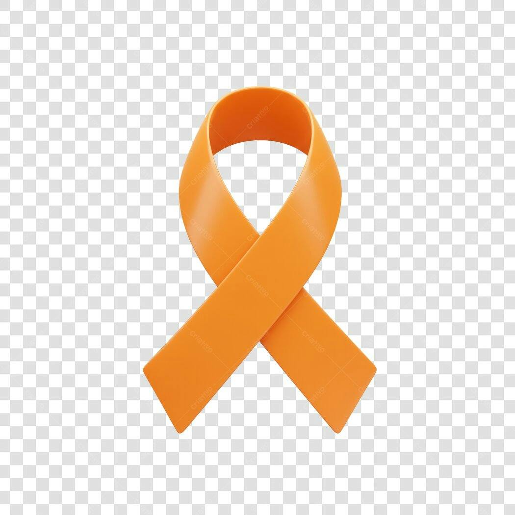 Logo PNG com fundo transparente Fita Laranja