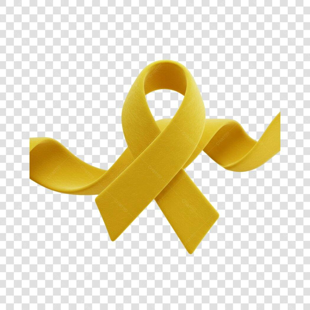 Banner Setembro Amarelo PNG com fundo transparente