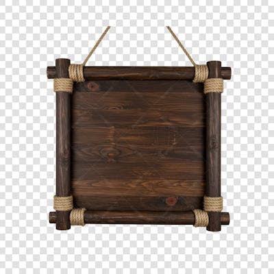 PLACA DE MADEIRA ELEMENTO 3D PARA COMPOSIÇÃO PNG SÃO JOÃO FESTA JUNINA SHOW EVENTO (236)