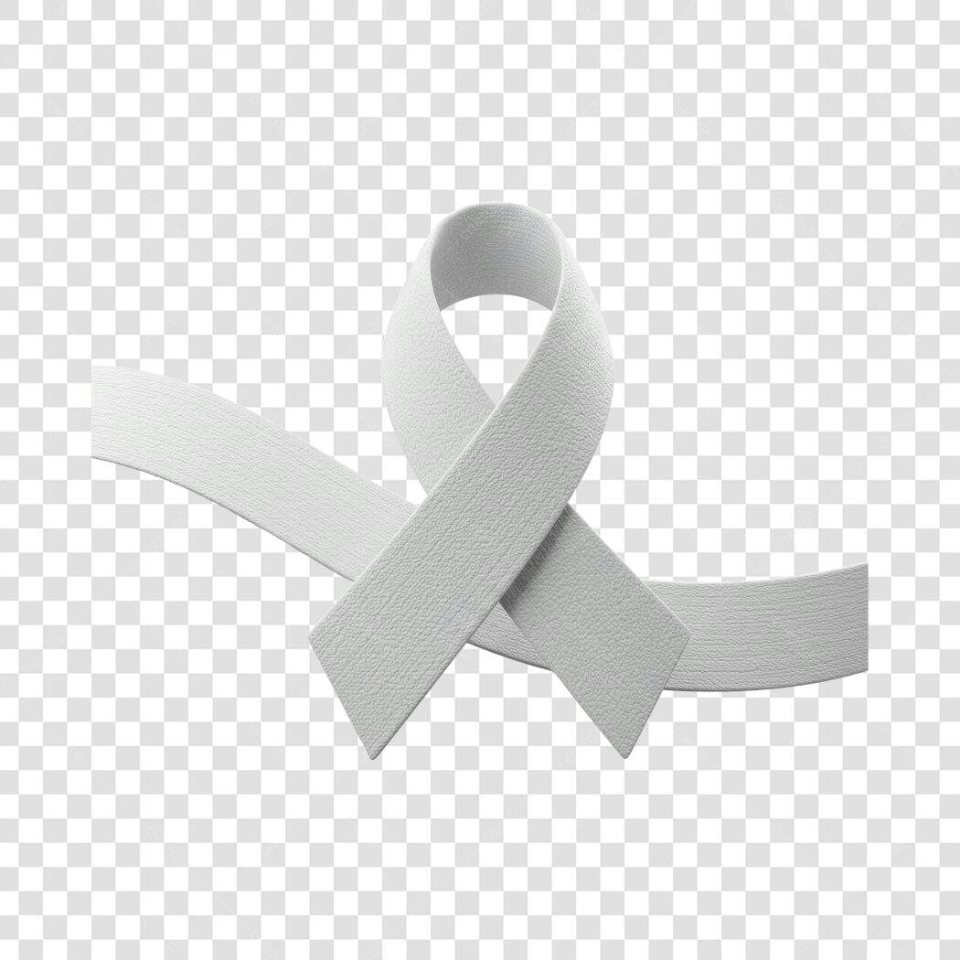 Banner PNG com fundo transparente para Conscientização sobre o Câncer